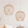 Nowodvorski Lighting Haiti lampa wisząca 1x25 W biała-drewno 11164 zdj.7