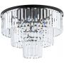 Nowodvorski Lighting Cristal plafon 9x25 W czarny-przezroczysty 7627 zdj.1