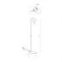 Nowodvorski Lighting Mono lampa stojąca 1x10 W biała 7704 zdj.2