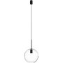 Nowodvorski Lighting Sphere lampa wisząca 1x25 W czarna-przezroczysta 7850 zdj.1