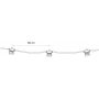 Nowodvorski Lighting Festoon girlanda zewnętrzna 15x15 W czarna 7872 zdj.2
