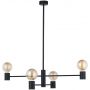 Nowodvorski Lighting Radius lampa wisząca 4x25 W czarna 7931 zdj.3