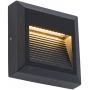 Nowodvorski Lighting Sidewalk Square Led kinkiet zewnętrzny 1x3 W czarny 8148 zdj.1