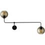 Nowodvorski Lighting Monaco kinkiet 2x25 W czarny-przydymiony 9362 zdj.1