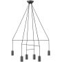 Nowodvorski Lighting Imbria lampa wisząca czarna 9677 zdj.1