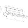 Nowodvorski Lighting LVM Focus Out LED lampa do szynoprzewodów 1x9 W czarny 10646 zdj.2