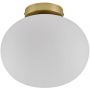 Nordlux Alton lampa podsufitowa 1x25W biały/mosiądz 2010506001 zdj.2