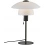 Nordlux Verona lampa stołowa 1x15W biały/czarny 2010875001 zdj.1
