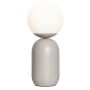 Nordlux Notti lampa stołowa 1x40W biała/szara 2011035010 zdj.5