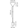 Nordlux Paco lampa wisząca 1x40 W czarna 2112053003 zdj.2
