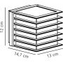 Nordlux Fluctus kinkiet zewnętrzny 1x15W czarny 2318211003 zdj.2