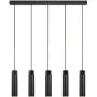 Nordlux Tilo lampa wisząca 5x15 W czarna 2410483003 zdj.1
