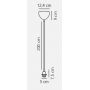 Nordlux Basic lampa wisząca 1x60 W czarna 2412023003 zdj.2