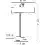 Nordlux Merlin lampa biurkowa 1x5 W czarna 2412285003 zdj.2