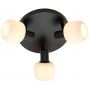 Nordlux Milford lampa podsufitowa 3x25 W czarna 2412606003 zdj.1
