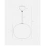 Nordlux Navone lampa wisząca 1x60 W biała 2420103001 zdj.2