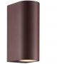 Nordlux Dion Double kinkiet zewnętrzny 2x25 W zardzewiały 2518021009 zdj.1