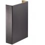 Nordlux Fold kinkiet zewnętrzny 2x5 W czarny nadmorski 2518041203 zdj.1