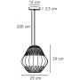 Nordlux Maluca lampa wisząca 1x15 W opal 2612343001 zdj.2