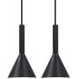 Nordlux Kelvis lampa wisząca 2x12 W czarna 2612723003 zdj.1