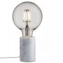 Nordlux Siv Marble lampa stołowa 1x60 W biała 45875001 zdj.1