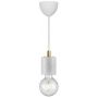 Nordlux Siv lampa wisząca 1x60 W biała 45883001 zdj.3