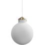 Nordlux DFTP Raito lampa wisząca 1x25W okrągła biały opal/mosiądz 48023001 zdj.1