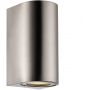 Nordlux Canto Maxi kinkiet zewnętrzny 2x28 W stal nierdzewna 49721034 zdj.1