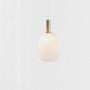 Nordlux Alton lampa wisząca 1x60 W biała-złota 47303001 zdj.5