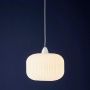 Nordlux Milford lampa wisząca 1x40W biała 46583001 zdj.4