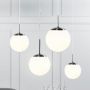 Nordlux Cafe lampa wisząca 1x40 W biała-srebrna 39553001 zdj.3