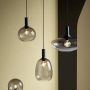 Nordlux Alton lampa wisząca 1x60 W czarna-przydymiona 47303047 zdj.3