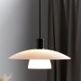 Nordlux Verona lampa wisząca 1x40 W biała-czarna 2010863001 zdj.5
