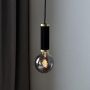 Nordlux Galloway lampa wisząca 1x40W czarna/złota 2011053003 zdj.3