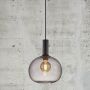 Nordlux Alton lampa wisząca 1x60 W czarna-przydymiona-szary/popielaty 47313047 zdj.3