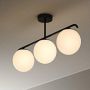 Nordlux Grant lampa podsufitowa 3x25 W biała-czarna 2010583003 zdj.4