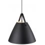Nordlux Strap 48 lampa wisząca 1x40 W czarna 84353003 zdj.1