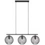 Nordlux Beroni lampa wisząca 3x60 W czarna 2213293003 zdj.1