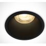 One Light lampa do zabudowy 1x10 W czarna 10105AD/B/B zdj.1