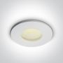One Light Arminu lampa do zabudowy 1x50W biała 10105R/W zdj.1