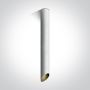 One Light Lutraki lampa podsufitowa 1x10 W biała 12105E3/W/B zdj.1