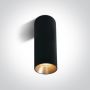 One Light Mudros lampa podsufitowa 1x10W czarna 12105MA/B zdj.1