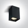 One Light Nestorio lampa podsufitowa 1x6W czarna 12106B/B/W zdj.1