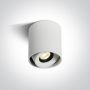 One Light Pylos lampa podsufitowa 1x8W biały/czarny 12108X/W/W zdj.1