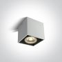 One Light Koufonisi lampa podsufitowa 1x15W biały/czarny 12144A/W zdj.1