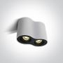 One Light Nemea lampa podsufitowa 2x10W biały/czarny 12205Y/W zdj.1