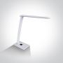 One Light Avaritsa lampa biurkowa 1x15W biała 61068/C zdj.1