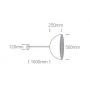 One Light Diasello 2 lampa wisząca 1x20 W czarna 63022A/B/BS zdj.2