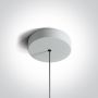 One Light Arapis lampa wisząca 1x6W biały/czarny 63108A/W/W zdj.3