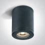 One Light lampa podsufitowa zewnętrzna 1x10 W czarna 67142B/B zdj.1